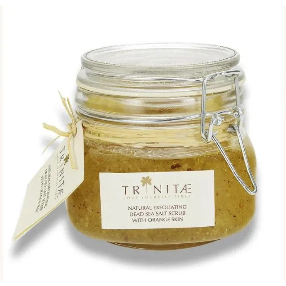 Dead Sea Salt Scrub with Orange Peel 450gr
