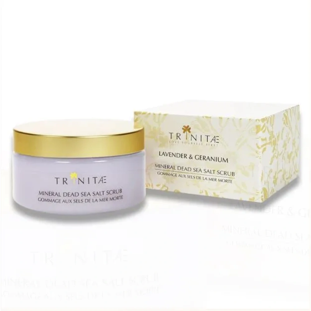Mineral Dead Sea Salt Scrub Lavender & Geranium 250gr