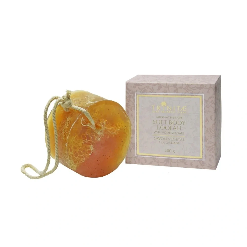 SOFT BODY LOOFAH POMEGRANATE 200GR