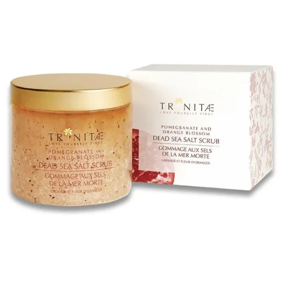 Pomegranate and Orange Blossom Dead Sea Salt Scrub